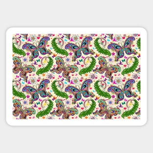 butterfly pattern Sticker